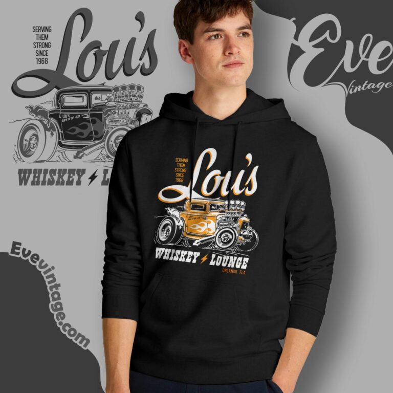 Orlando Whiskey Lou's Lounge Shirt Florida Dive Bar Tee Hoodie Orlando Whiskey Lou's Lounge Shirt Florida Dive Bar Tee Hoodie