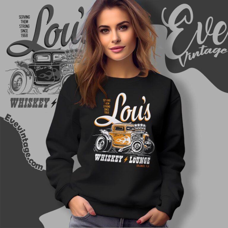 Orlando Whiskey Lou's Lounge Shirt Florida Dive Bar Tee Sweatshirt Orlando Whiskey Lou's Lounge Shirt Florida Dive Bar Tee Sweatshirt