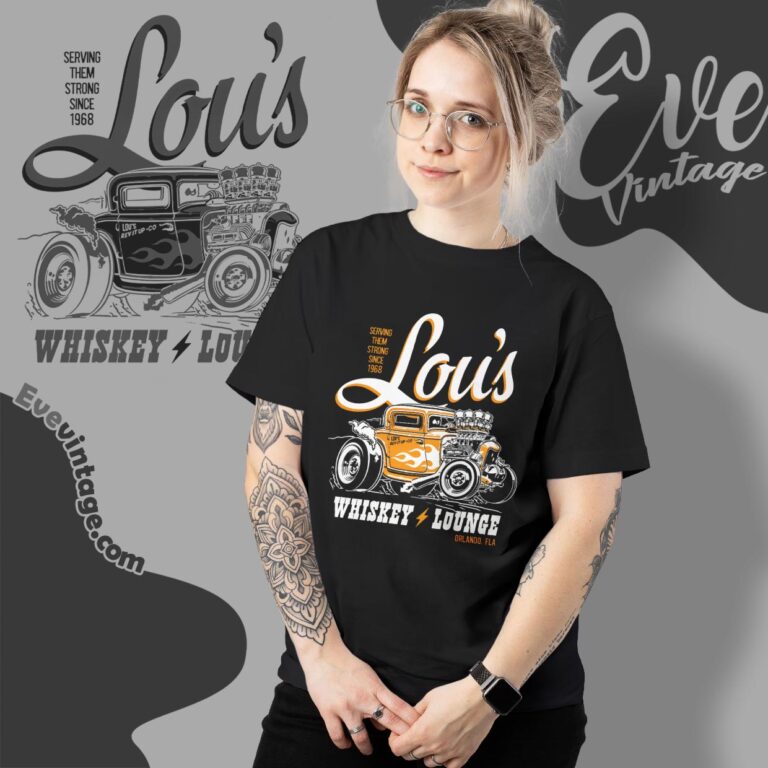 Orlando Whiskey Lou's Lounge Shirt Florida Dive Bar Tee Women T shirt Orlando Whiskey Lou's Lounge Shirt Florida Dive Bar Tee Women T shirt
