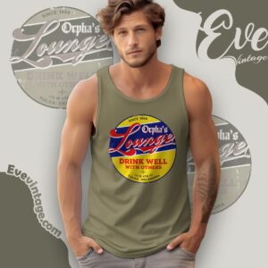 Orpha’s Lounge Tulsa Shirt Oklahoma Dive Bar Tank Top Racerback