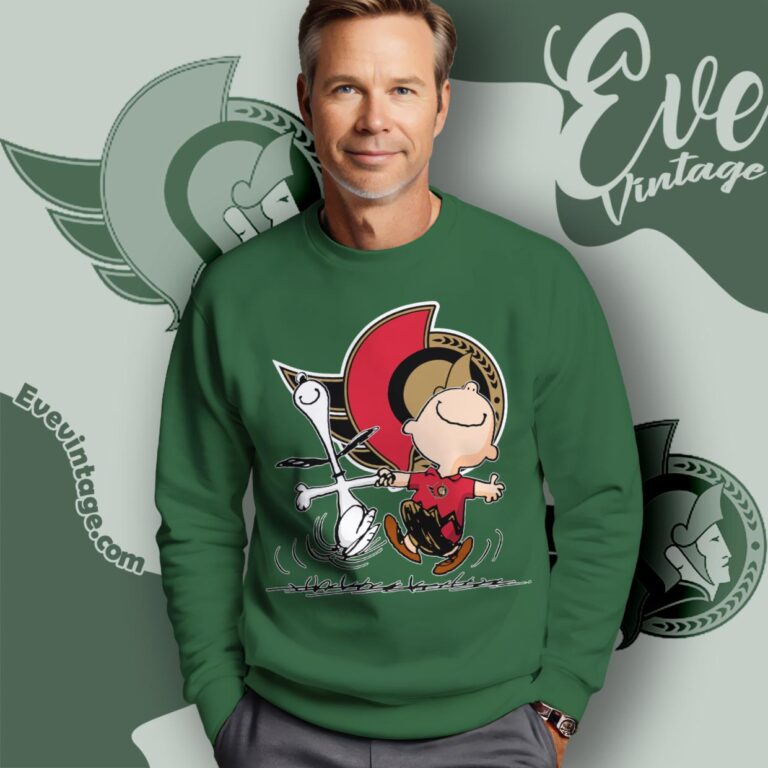 Ottawa Senators Charlie Brown Snoopy Happy Dancing Shirt Sweatshirt Ottawa Senators Charlie Brown Snoopy Happy Dancing Shirt Sweatshirt