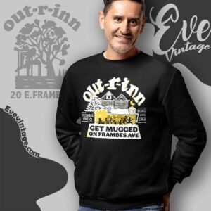 Out R Inn Shirt Columbus Ohio Dive Bar Sweatshirt