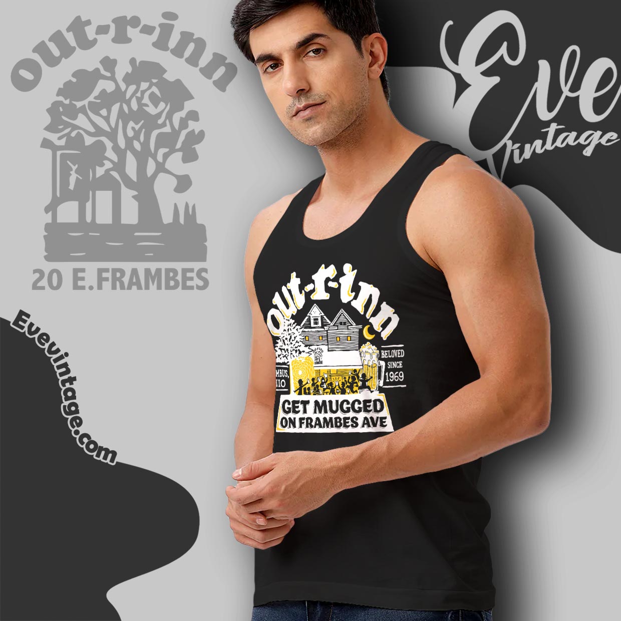 Out R Inn Shirt Columbus Ohio Dive Bar Tank Top Racerback Out R Inn Shirt Columbus Ohio Dive Bar Tank Top Racerback