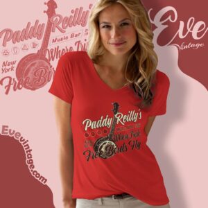 Paddy Reilly's Music Bar Shirt Ny Dive Bar V Neck TShirt
