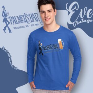 Palmer's Bar Shirt Minneapolis Mn Dive Bar Long Sleeve Tee