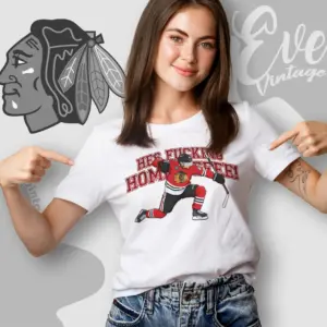 Patrick Kane Hes Fucking Home Chicago Blackhawks Women T shirt