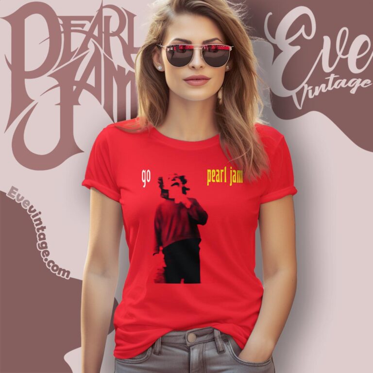 Pearl Jam Go Single Album Shirt Women T shirt Pearl Jam Go Single Album Shirt Women T shirt