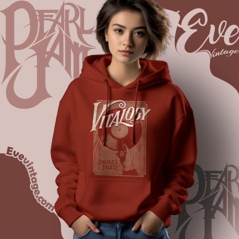Pearl Jam Vitalogy Shirt Hoodie Pearl Jam Vitalogy Shirt Hoodie