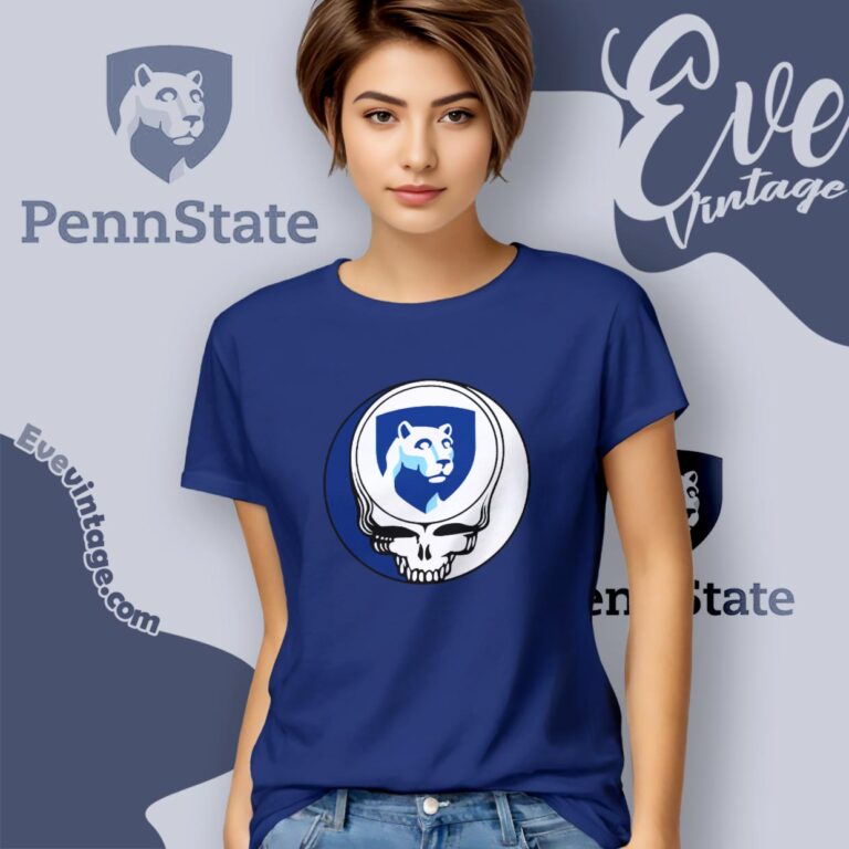 Pennsylvania State University Steal Your Face Grateful Dead Shirt Women T Shirt Pennsylvania State University Steal Your Face Grateful Dead Shirt Women T Shirt