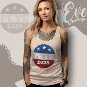 Pete Buttigieg For President 2028 Tank Top Racerback