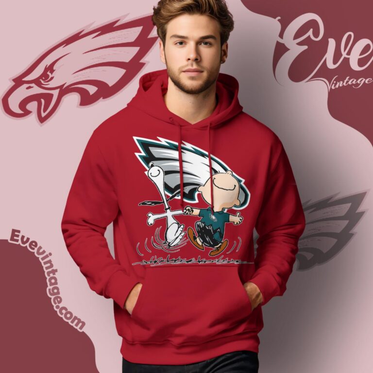 Philadelphia Eagles Charlie Brown Snoopy Happy Dancing Shirt Hoodie Philadelphia Eagles Charlie Brown Snoopy Happy Dancing Shirt Hoodie