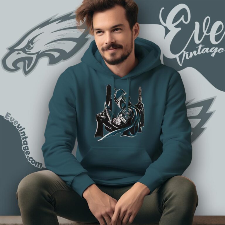 Philadelphia Eagles Mandalorian Star Wars Shirt Hoodie Philadelphia Eagles Mandalorian Star Wars Shirt Hoodie