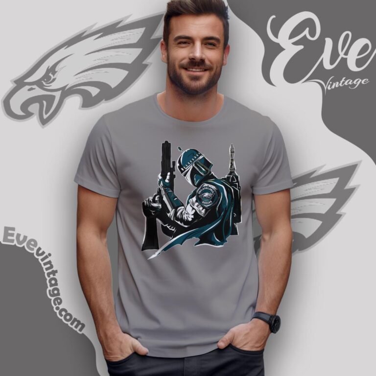 Philadelphia Eagles Mandalorian Star Wars Shirt T Shirt Philadelphia Eagles Mandalorian Star Wars Shirt T Shirt