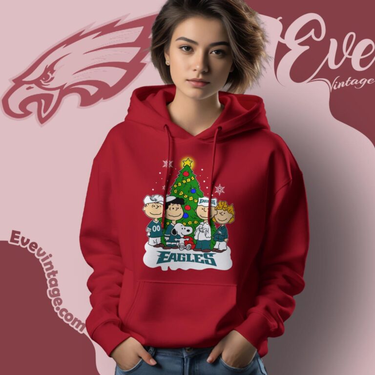 Philadelphia Eagles Snoopy The Peanuts Christmas Shirt Hoodie Philadelphia Eagles Snoopy The Peanuts Christmas Shirt Hoodie