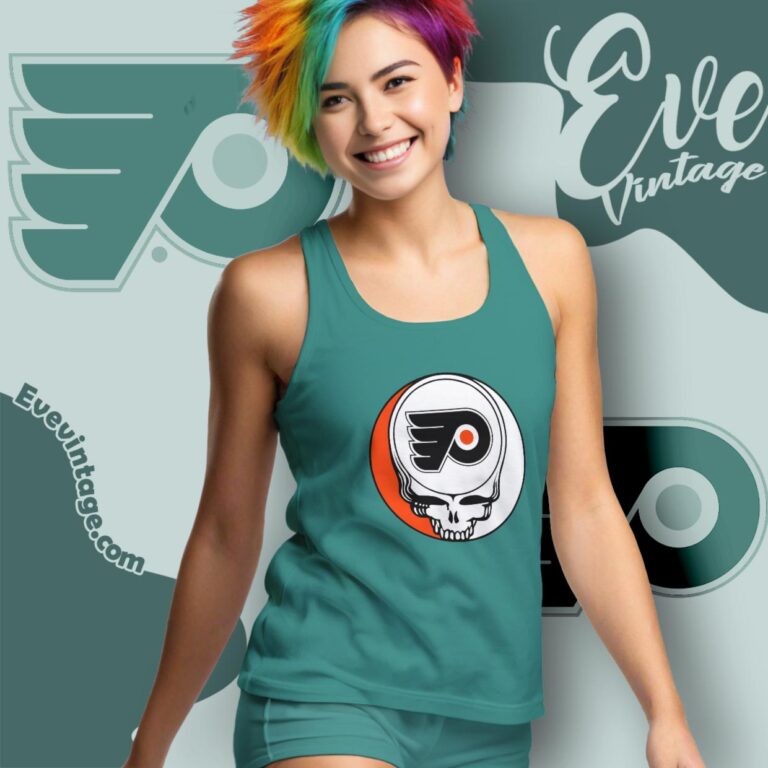 Philadelphia Flyers Steal Your Face Grateful Dead Shirt Tank Top Racerback Philadelphia Flyers Steal Your Face Grateful Dead Shirt Tank Top Racerback
