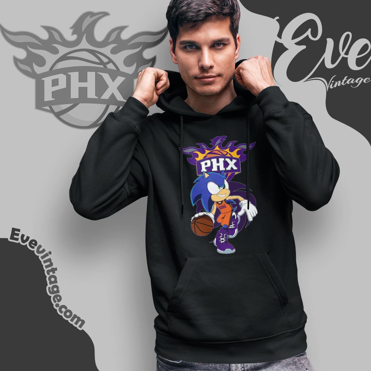 Phoenix Suns Sonic The Hedgehog Shirt Phoenix Suns Sonic The Hedgehog Shirt