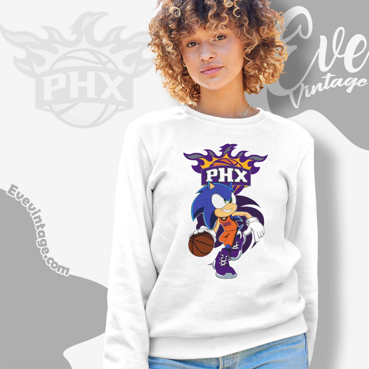 Phoenix Suns Sonic The Hedgehog Shirt Phoenix Suns Sonic The Hedgehog Shirt