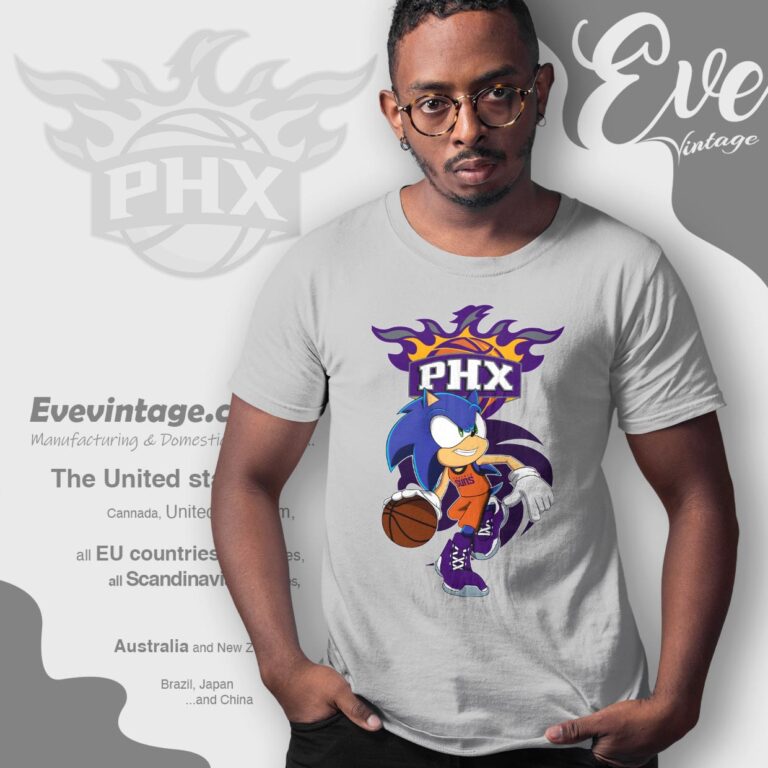 Phoenix Suns Sonic The Hedgehog Shirt T shirt Phoenix Suns Sonic The Hedgehog Shirt T shirt