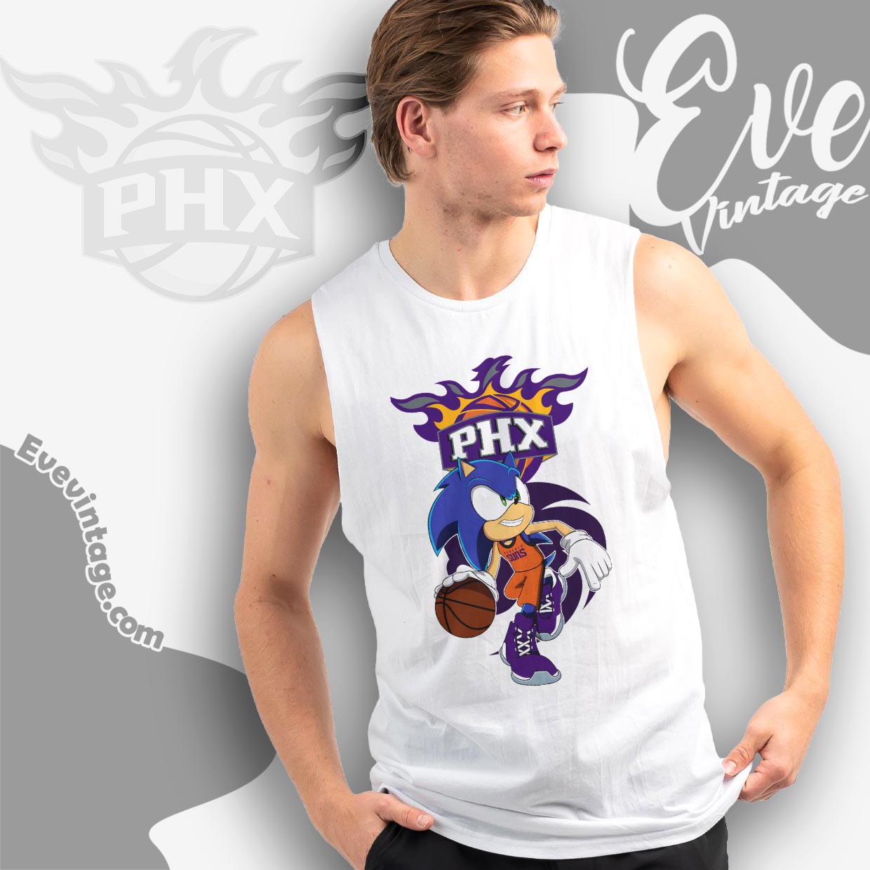 Phoenix Suns Sonic The Hedgehog Shirt Phoenix Suns Sonic The Hedgehog Shirt