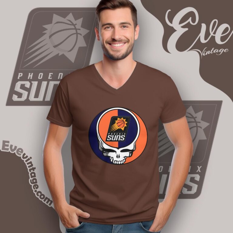 Phoenix Suns Steal Your Face Grateful Dead Shirt V Neck TShirt Phoenix Suns Steal Your Face Grateful Dead Shirt V Neck TShirt
