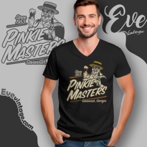 Pinkie Masters Bar Shirt Savannah Ga Dive Bar V Neck TShirt