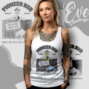 Pioneer Bar Shirt Anchorage Ak Dive Bar Tank Top Racerback