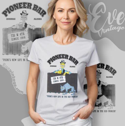 Pioneer Bar Shirt – Anchorage AK Dive Bar