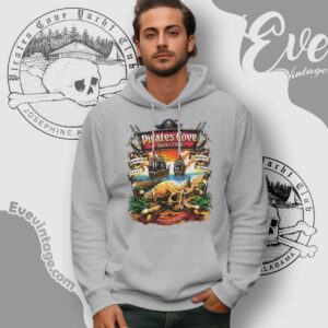 Pirates Cove Yacht Club Shirt Josephine Alabama Dive Bar Hoodie