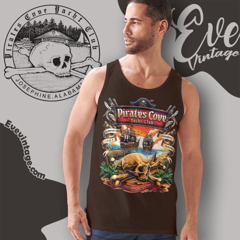 Pirates Cove Yacht Club Shirt Josephine Alabama Dive Bar Tank Top Racerback Pirates Cove Yacht Club Shirt Josephine Alabama Dive Bar Tank Top Racerback
