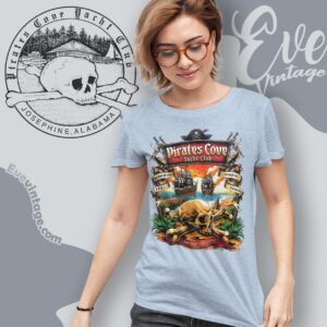 Pirates Cove Yacht Club Shirt Josephine Alabama Dive Bar Women T shirt