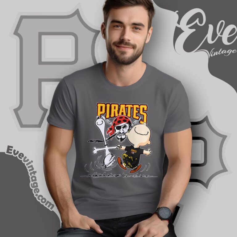 Pittsburgh Pirates Charlie Brown Snoopy Happy Dancing Shirt T Shirt Pittsburgh Pirates Charlie Brown Snoopy Happy Dancing Shirt T Shirt