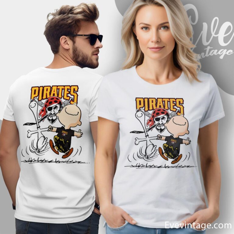 Pittsburgh Pirates Charlie Brown Snoopy Happy Dancing Shirt Women T Shirt Pittsburgh Pirates Charlie Brown Snoopy Happy Dancing Shirt Women T Shirt