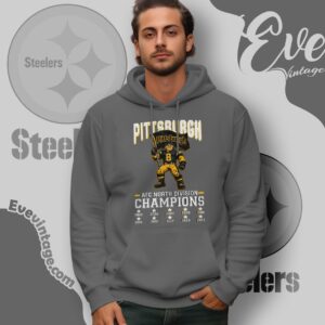Pittsburgh Steelers Afc North Champs 2 Sided Hoodie