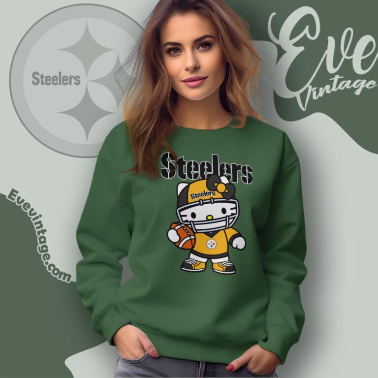 Pittsburgh Steelers Hello Kitty Shirt Sweatshirt Pittsburgh Steelers Hello Kitty Shirt Sweatshirt