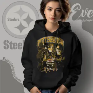 Pittsburgh Steelers Horror Halloween Hoodie