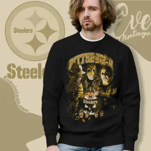 Pittsburgh Steelers Horror Halloween Sweatshirt