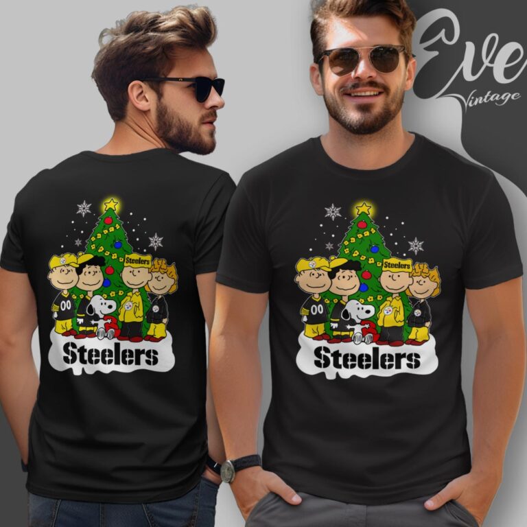 Pittsburgh Steelers Snoopy The Peanuts Christmas Shirt T Shirt Pittsburgh Steelers Snoopy The Peanuts Christmas Shirt T Shirt