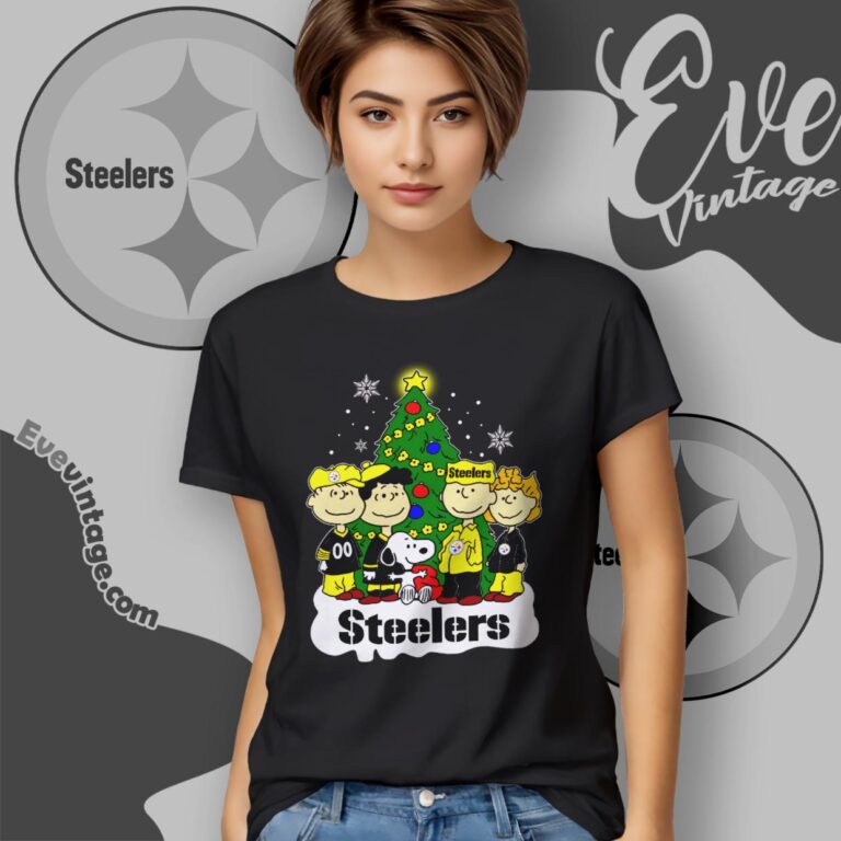 Pittsburgh Steelers Snoopy The Peanuts Christmas Shirt Women T Shirt Pittsburgh Steelers Snoopy The Peanuts Christmas Shirt Women T Shirt