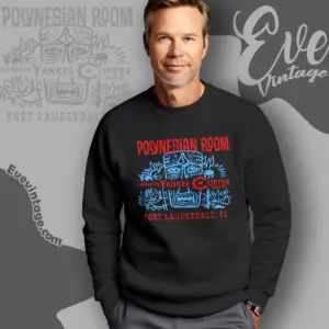 Polynesian Room Shirt Fort Lauderdale Fl Tiki Bar Sweatshirt