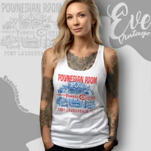 Polynesian Room Shirt Fort Lauderdale Fl Tiki Bar Tank Top Racerback