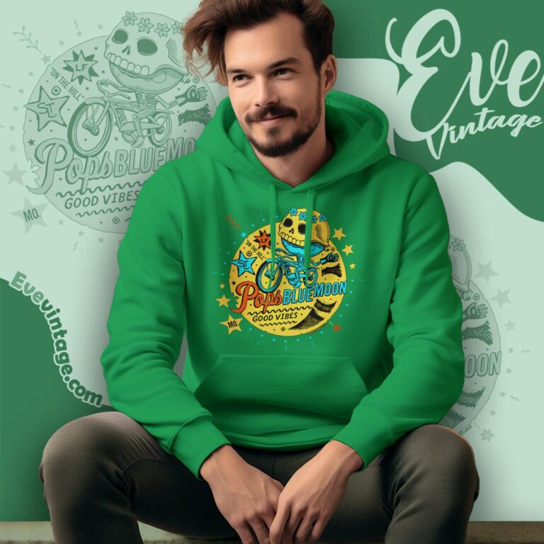 Pop's Blue Moon Shirt St Louis Missouri Dive Bar Hoodie Pop's Blue Moon Shirt St Louis Missouri Dive Bar Hoodie