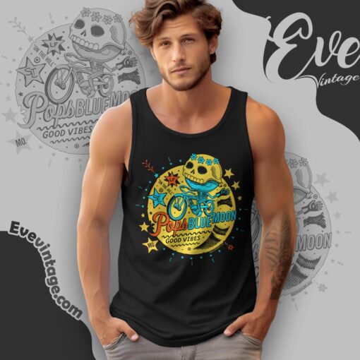 Pop’s Blue Moon Shirt – St Louis Missouri Dive Bar Tee
