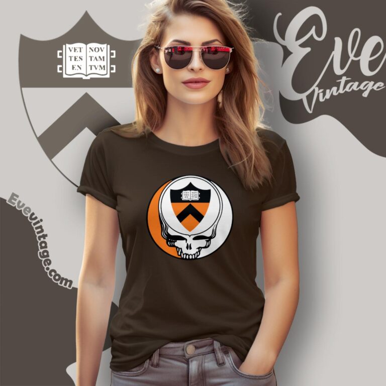 Princeton University Steal Your Face Grateful Dead Shirt Women T Shirt Princeton University Steal Your Face Grateful Dead Shirt Women T Shirt