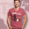 Pub Tiki Bar Philadelphia Shirt V Neck TShirt