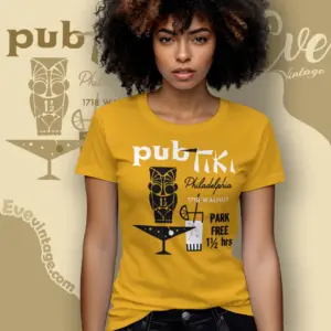 Pub Tiki Bar Philadelphia Shirt Women T shirt