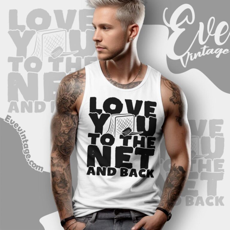 Puck And Goalie Net For Hockey Players Shirt Tank Top Racerback Puck And Goalie Net For Hockey Players Shirt Tank Top Racerback