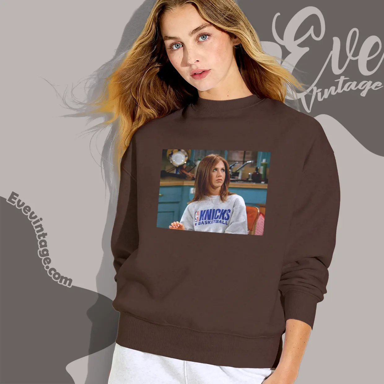 Rachel Green Ny Knicks Sweatshirt Rachel Green Ny Knicks Sweatshirt