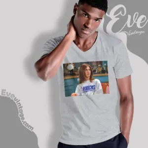 Rachel Green Ny Knicks V Neck TShirt