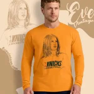 Rachel Green X New York Knicks Friends Tv Long Sleeve Tee