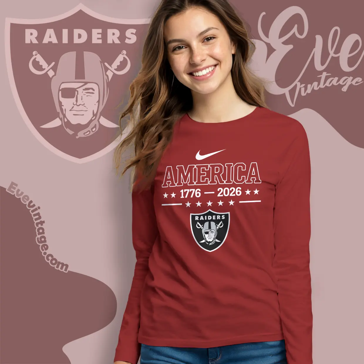 Raiders America 1776 2026 Shirt God Shed His Grace On Thee Long Sleeve Tee Raiders America 1776 2026 Shirt God Shed His Grace On Thee Long Sleeve Tee